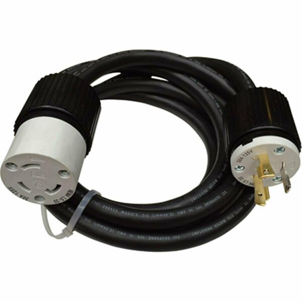 Overtime Generator Power Cord - 30 amps - 125V - 20 ft. - Model No. PC3120 OV3648746